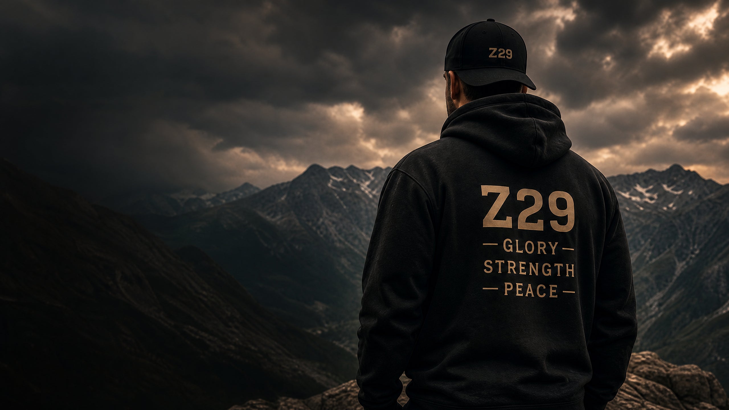 Z29 Signature Glory · Strength · Peace Hoodie